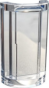 Image by EXXELENS showing light guiding cap in optical PMMA